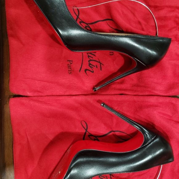 Christian Louboutin size EU 40 US 9.5 Black $350 - Picture 16 of 16